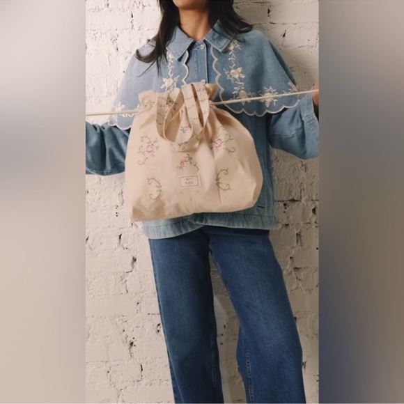 Sezane x Sea NY limited edition tote bag - Picture 9 of 11